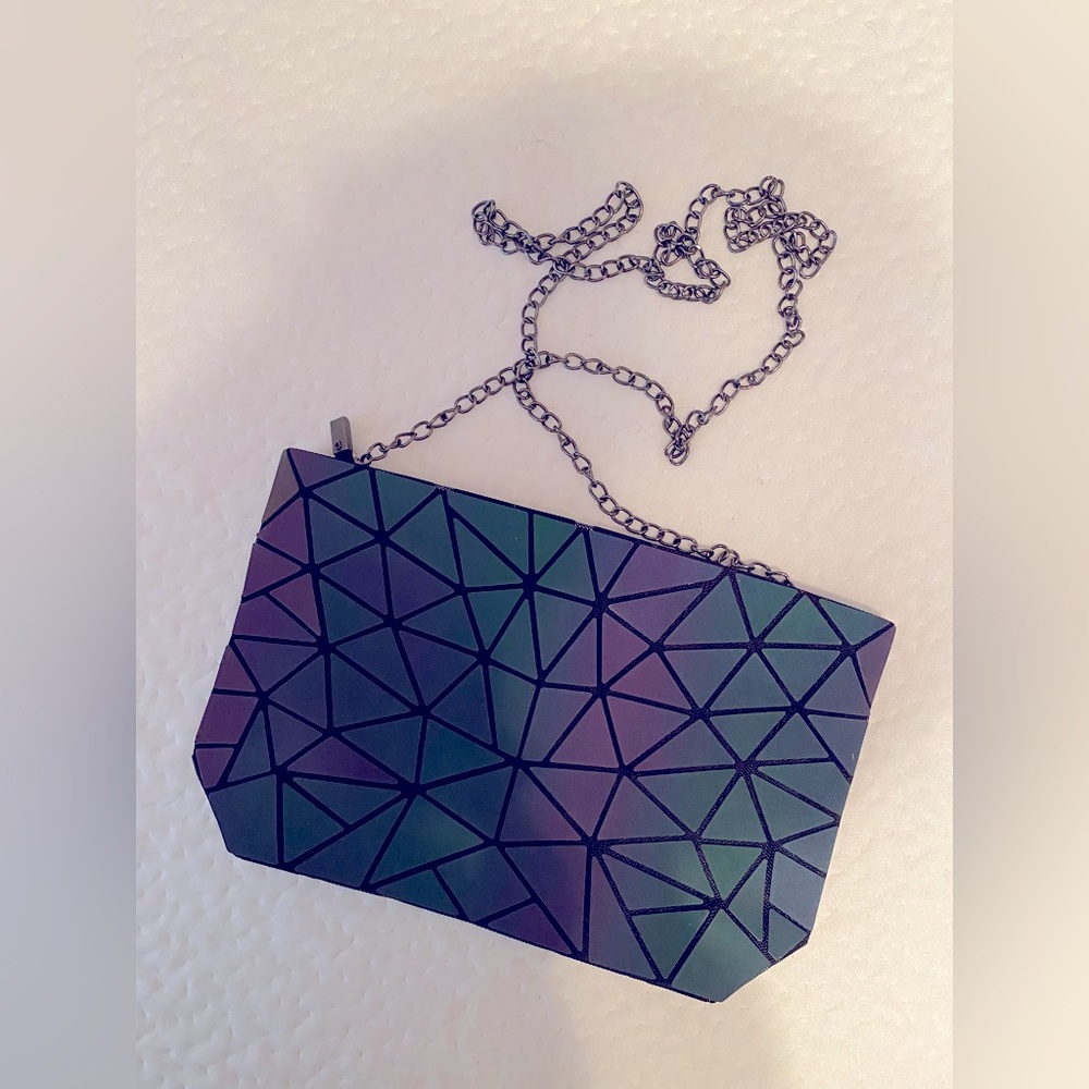 Luminous Geometric Cross Body Purse